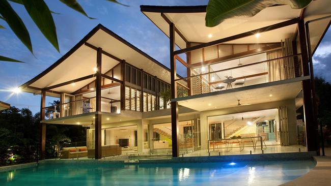 Pictured is a home designed by Chris at Port Douglas. Picture: Sean Reason