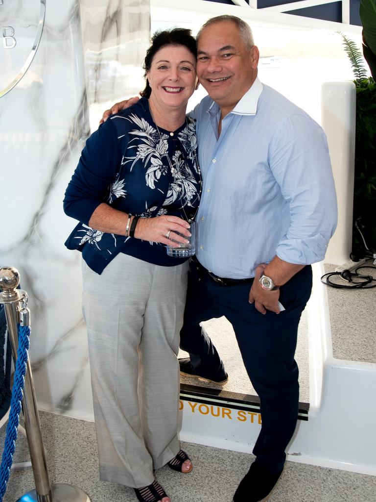 Ruth Tate and Mayor Tom Tate at the Infomaps 20th Anniversary Party. Picture: Andrew Meadowcroft.