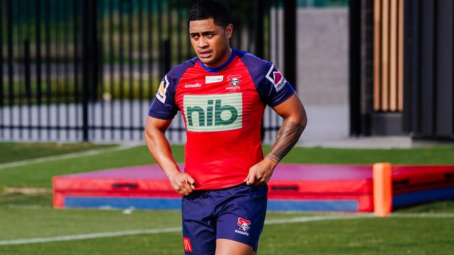 The Broncos are wary of Anthony Milford’s explosive ball-running capabilities. Picture: Newcastle Knights.