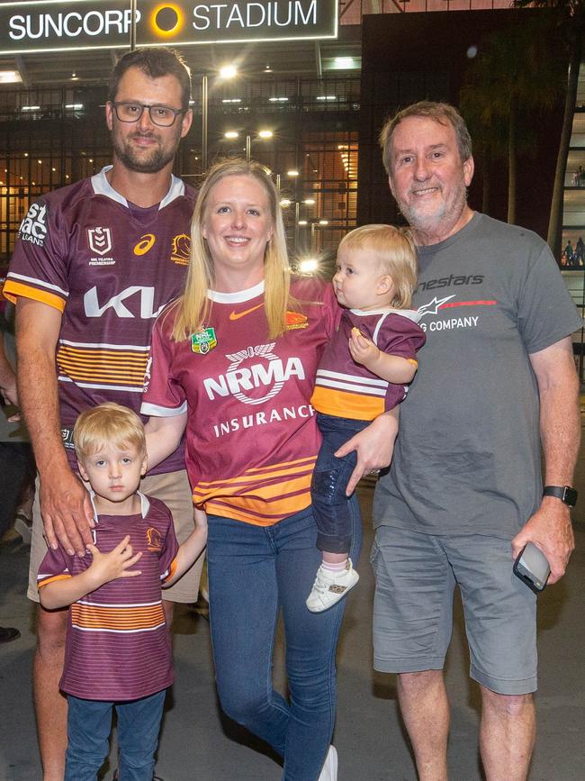 Brisbane v Storm Friday 8 September 2023. Picture: Stephen Archer