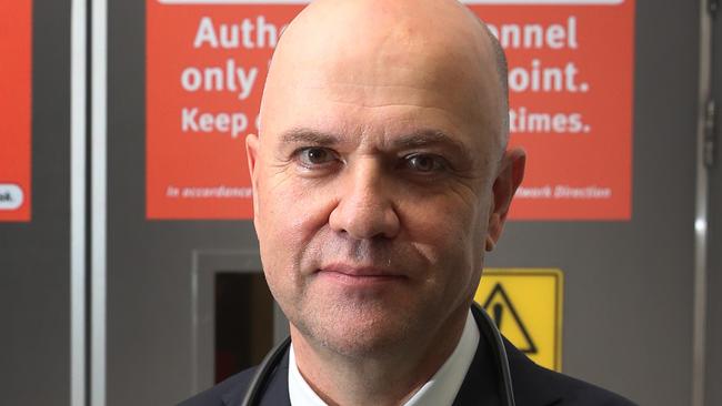 New Chief Health Officer Dr John Gerrard, at Gold Coast University Hospital. Picture Glenn Hampson