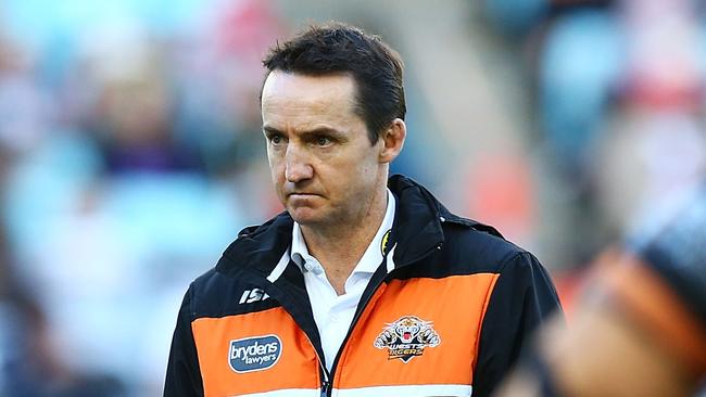 Wests Tigers sacked coach Jason Taylor.