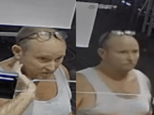 Investigators from Emerald Criminal Investigation Branch have released images of a man who may be able to assist with their enquiries into a number of fraud offences in Emerald, Capella, Clermont and Townsville this month. Supplied: Queensland Police Service