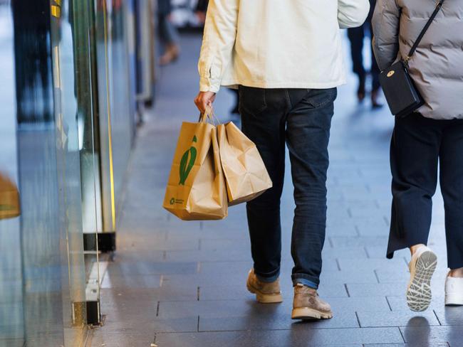 SYDNEY, AUSTRALIA - NewsWire Photos June 121, 2023: Generic retail photos on Pitt Street Mall. Picture: NCA NewsWire / David Swift