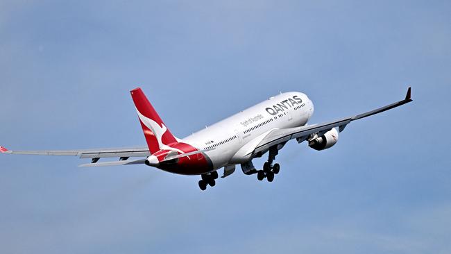 Chairman’s Lounge members can select any available seat on Qantas-operated flights from the time of booking. Picture: Saeed Khan/AFP