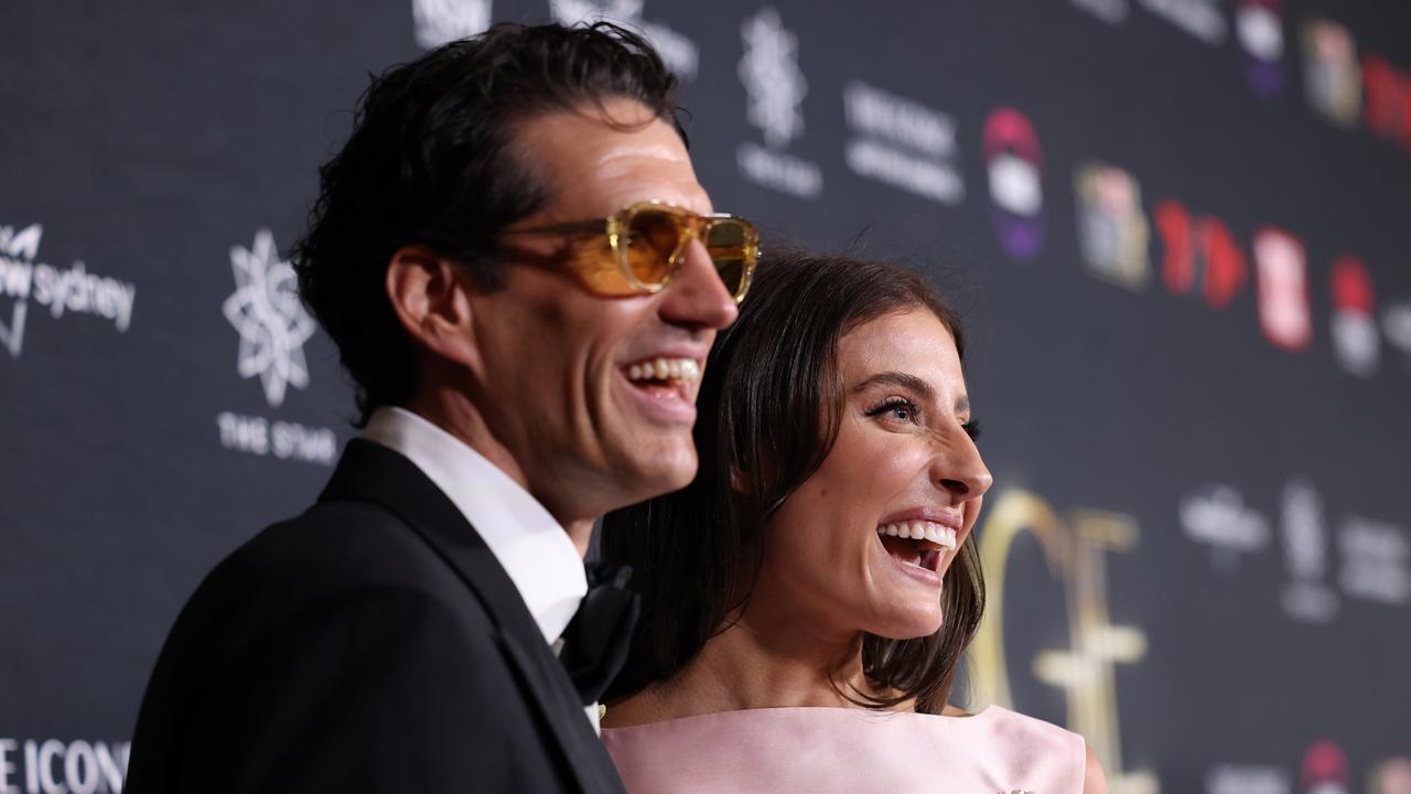 Lee and partner of 10 years Bec Harding, revealed their engagement in May this year. Picture: Hanna Lassen/Getty Images for TV WEEK Logie Awards