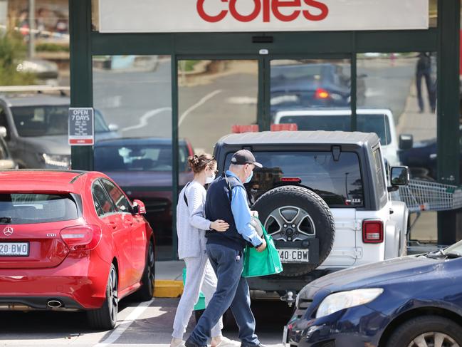 ADELAIDE, AUSTRALIA - NewsWire Photos OCTOBER 7, 2021: A general view of a Coles supermarket in Adelaide. Coles shoppers wanting to get their hands on freshly cut butcher meat from Sunday will be out of luck with the supermarket giant ditching its in-store butchers. Only pre-packaged meat will be available from Monday Picture: NCA NewsWire / David Mariuz