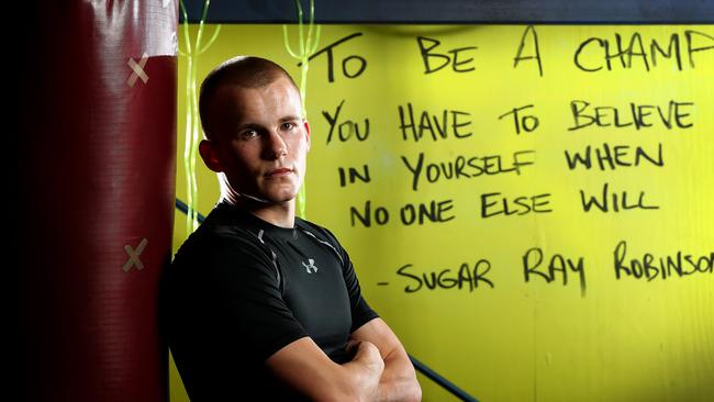 Brisbane boxer Liam Wilson is aiming for Commonwealth Games gold.