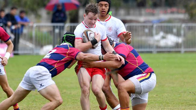 First XV GPS game between Ipswich and BSHS Saturday August 13, 2022. Picture, John Gass