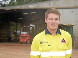 Second-year Kingaroy electrical apprentice Ben Brooks. Picture: Madeline Grace