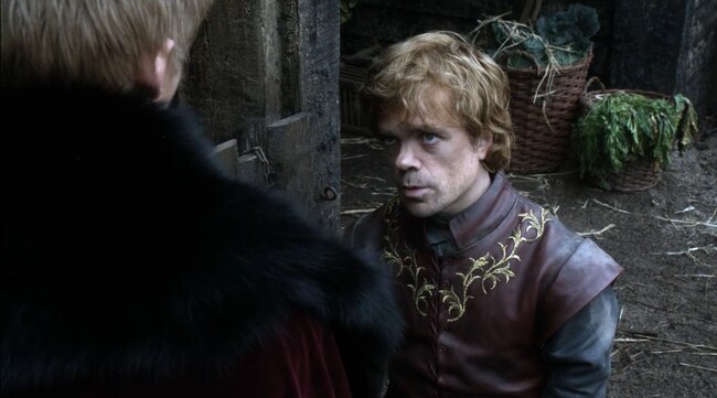 Tyrion loves to give Joffre a good slapping. And we loved to watch it.