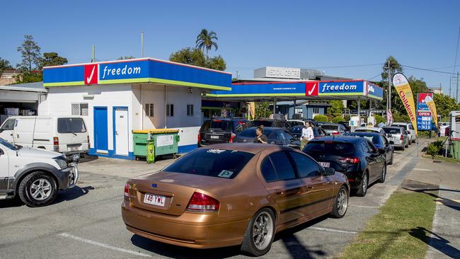 Freedom Fuels in Southport has also been handed counterfeit notes. Picture: Jerad Williams