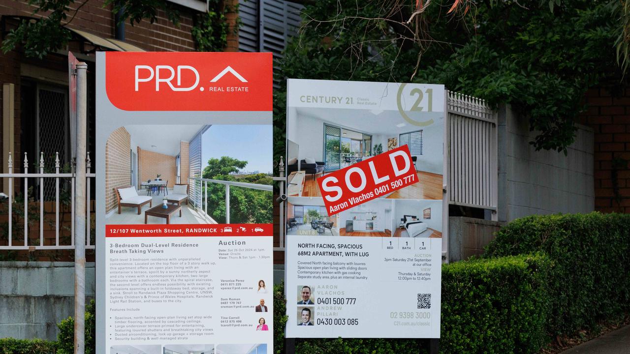 Sydney home prices rose a modest 0.08 per cent in November, according to PropTrack. Picture: Max Mason-Hubers.