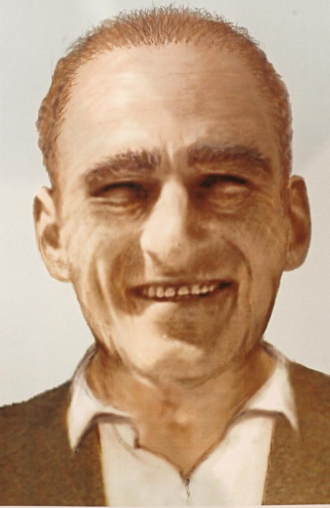 A digitally aged image released by police in 2008 showing what Elmer Crawford might’ve looked like at that time.