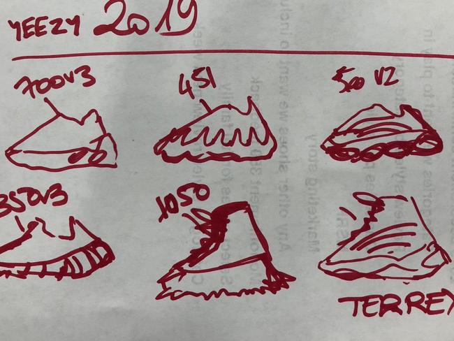 Kanye west shoe design sale