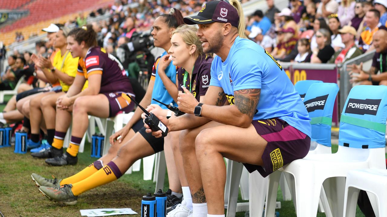 Scott Prince has gone from Broncos’ NRLW assistant to head coach. Picture: NRL Imagery