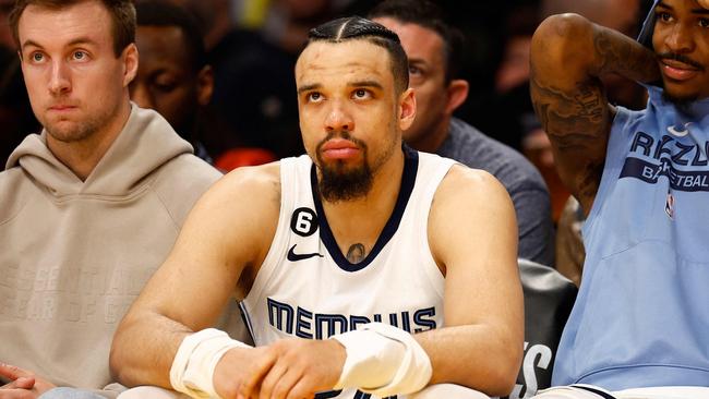 Dillon Brooks is now unemployed. Photo by RONALD MARTINEZ / GETTY IMAGES NORTH AMERICA / Getty Images via AFP.