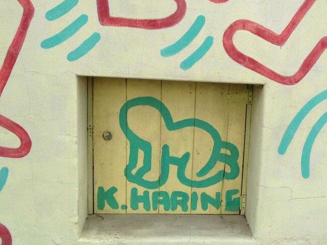 The Keith Haring at Collingwood Technical School.