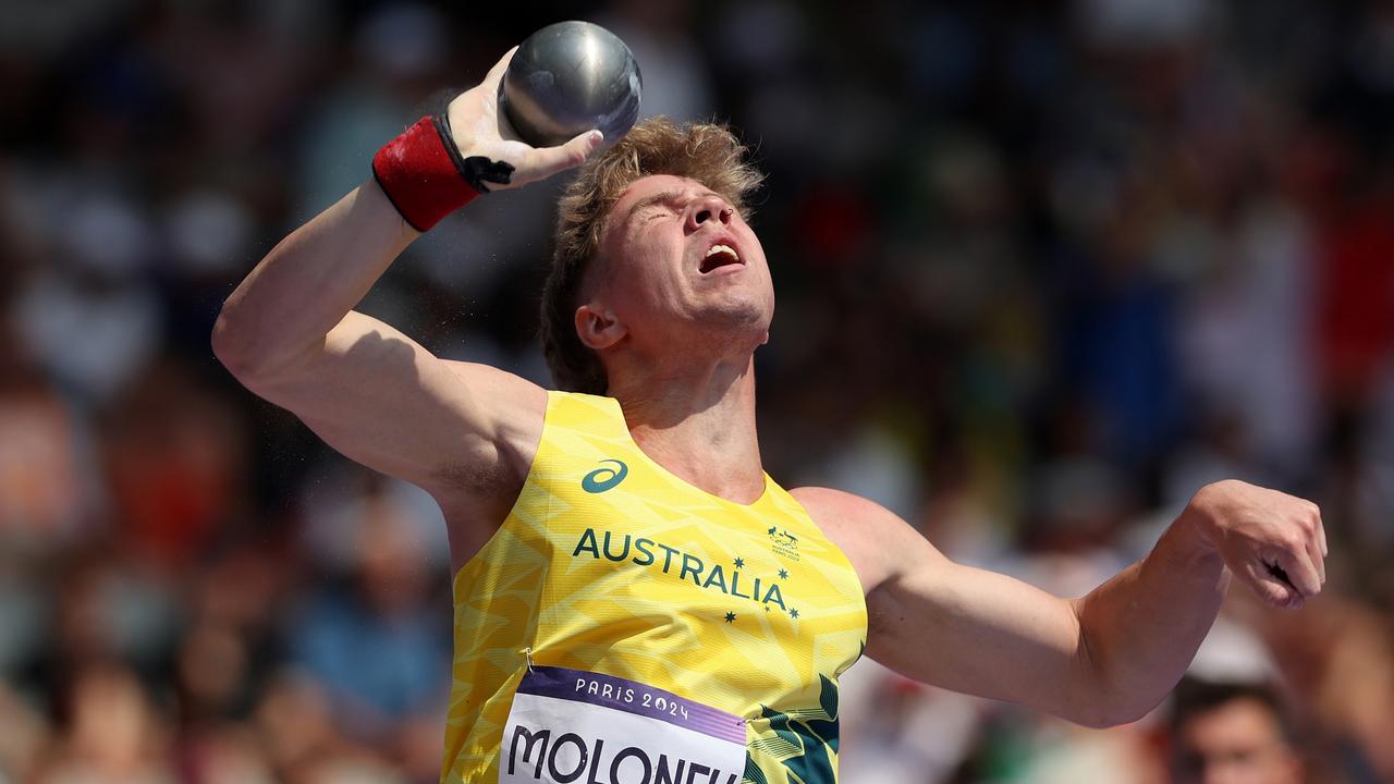 Ashley Moloney. (Photo by Michael Steele/Getty Images)