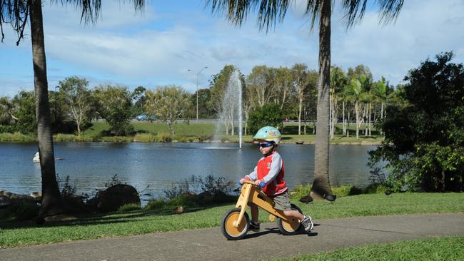 There will be plenty of footpaths and cycleways and public access points to the Caboolture River within the Caboolture West precinct. Photo: Chris Higgins