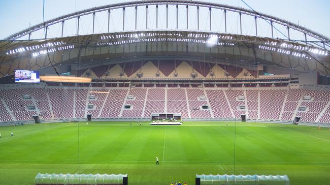 Khalifa International Stadium is the rirst completed 2022 FIFA World Cup venue in Qatar.