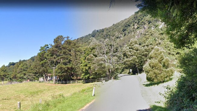 The injured man was found on Fountaindale Road, Saddleback Mountain. Picture: Google