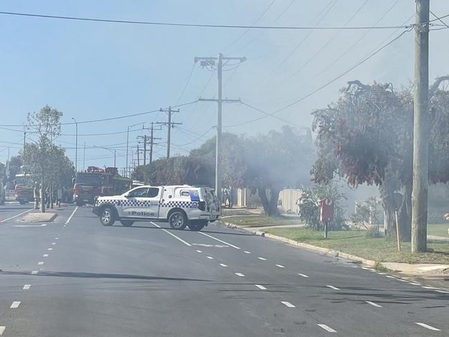 Eleventh St house fire