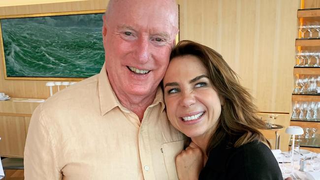 Kate Ritchie (pictured with Home and Away colleague Ray Meagher) was on the popular TV show for 20 years. Picture: Instagram.