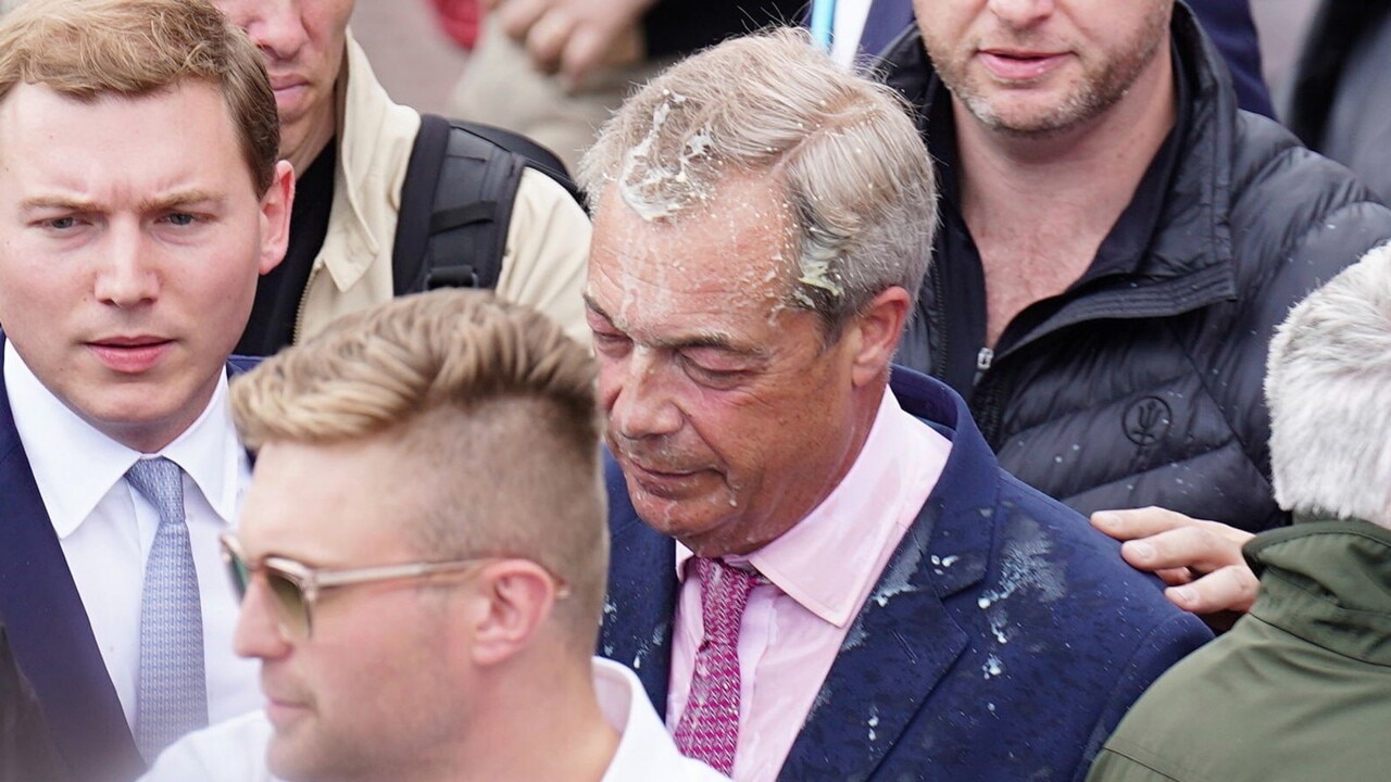 ‘Not Amusing, Really Scary’: UKIP Leader Condemns Farage Milkshake ...