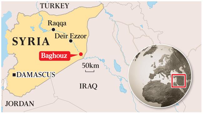 Syria map for i n q