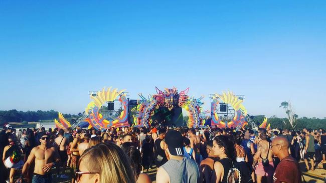 Earthcore in The Park music festival held at the Western Sydney Parklands last year.