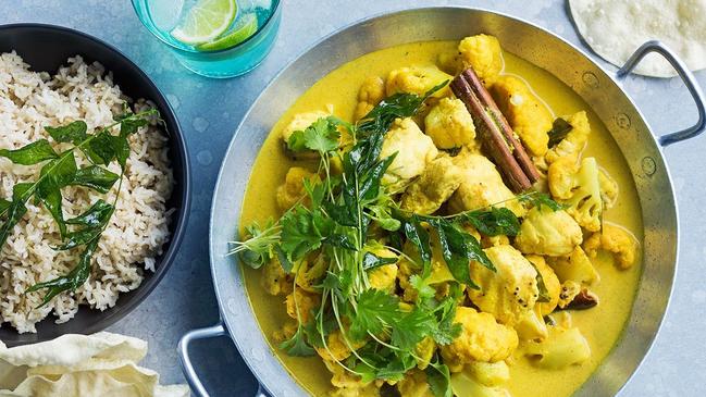 Cauliflower in curries add some texture.