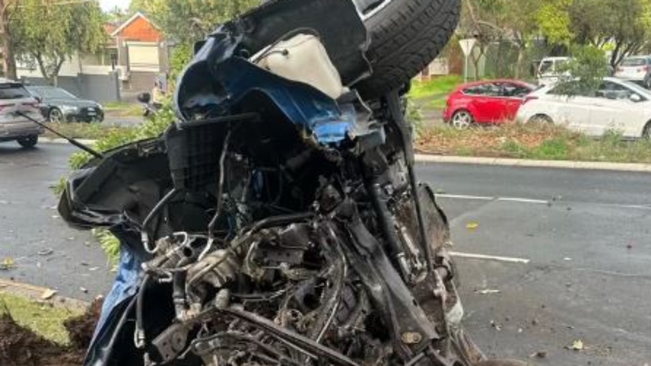 Independent candidate for Watson Ziad Basyouny helped save a man's life who was trapped inside a vehicle after a horrific crash in Greenacre on Wednesday. Picture: Instagram