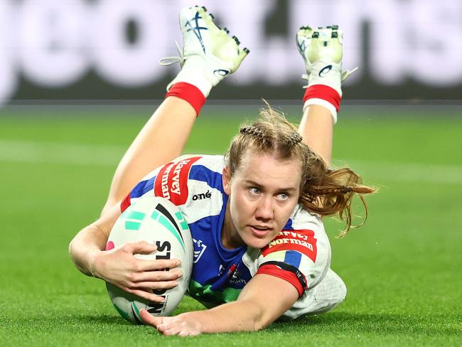 Upton’s signature is a huge win for the Knights, after they lost Millie Boyle to the Roosters. Picture: Chris Hyde/Getty Images