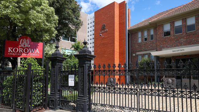 Korowa Anglican Girls School in Armadale. Picture: Ian Currie