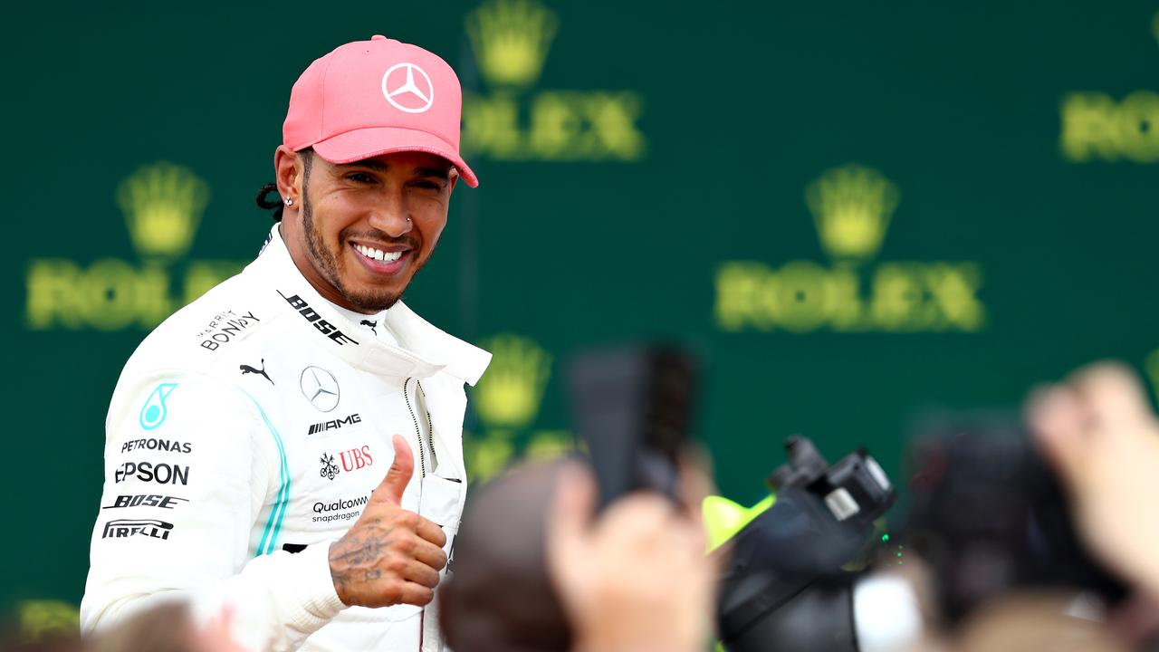 It’s been all smiles so far in 2019 for Hamilton.