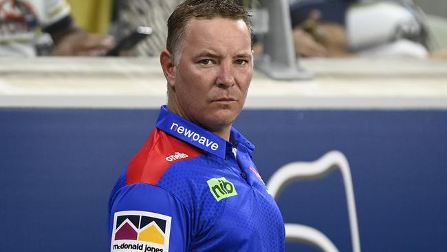 Adam O’Brien was a highly regarded assistant but is struggling as a head coach. Picture: Ian Hitchcock/Getty Images