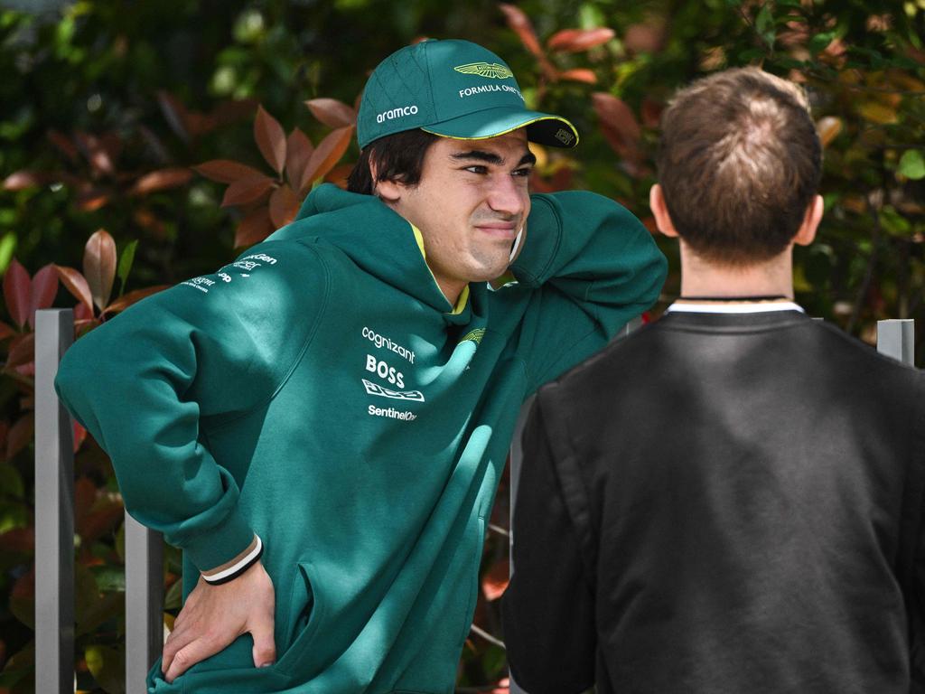 Lance Stroll was penalised for the accident. Picture: AFP)