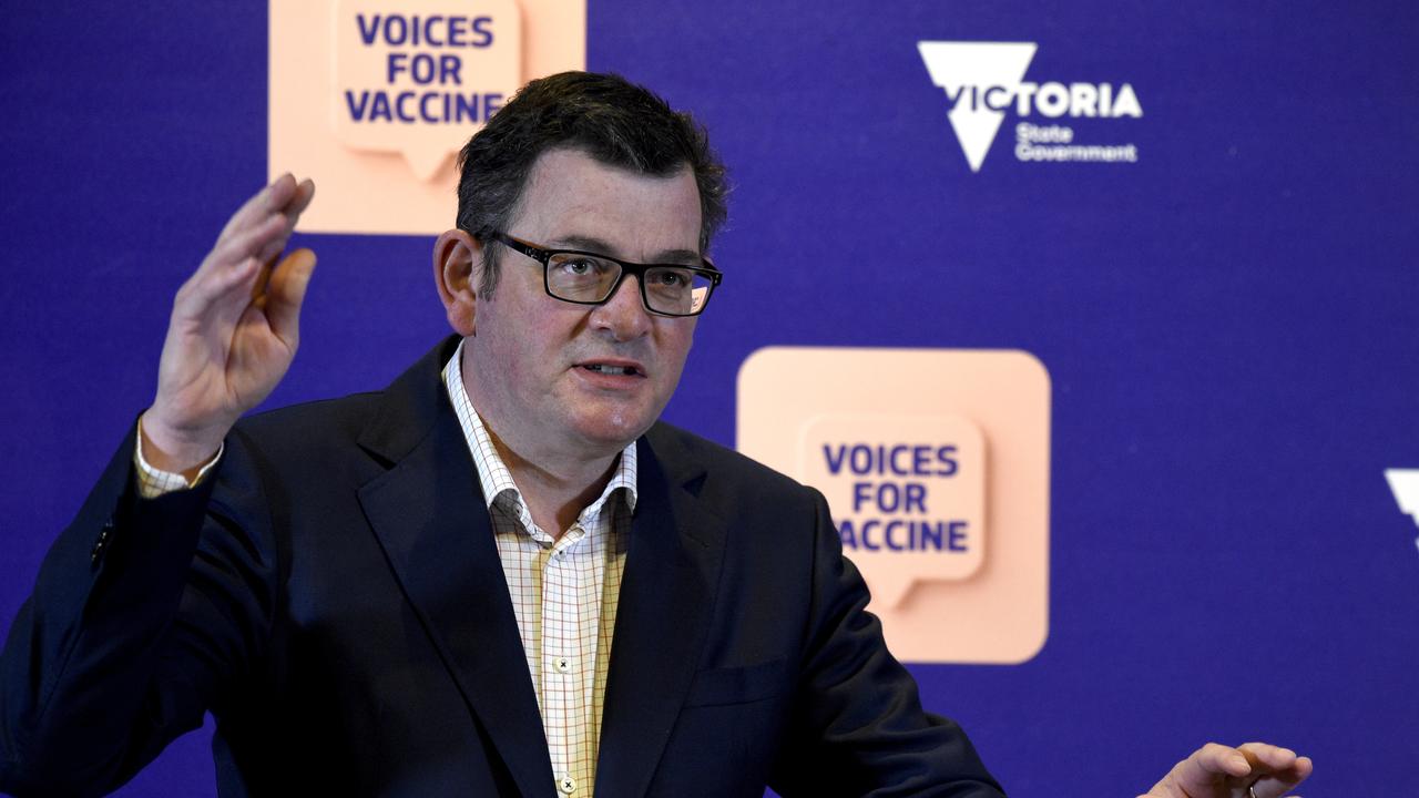 An expert says Victorian Premier Daniel Andrews still has a chance to tamper down the virus spread. Picture: Andrew Henshaw