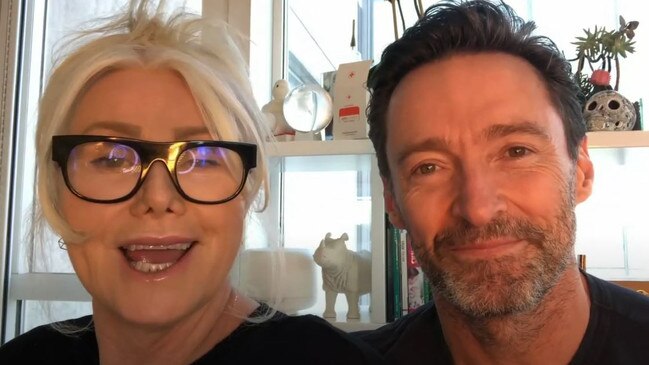 Deborra-Lee Furness and Hugh Jackman. Picture: G’DAY USA American Australian Association