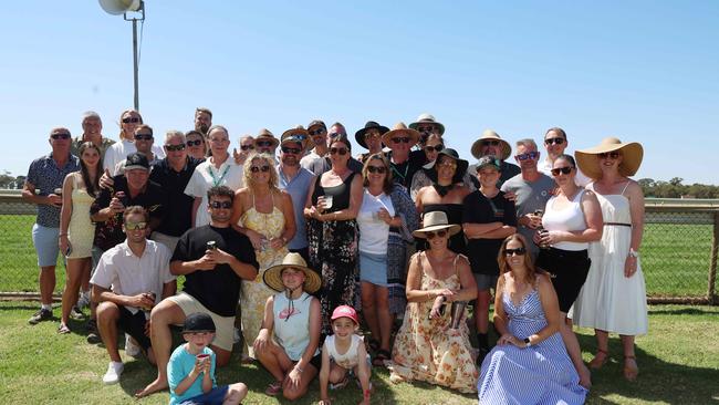 The Echuca Clan attend the 2024 Echuca Cup races Picture: Brendan Beckett