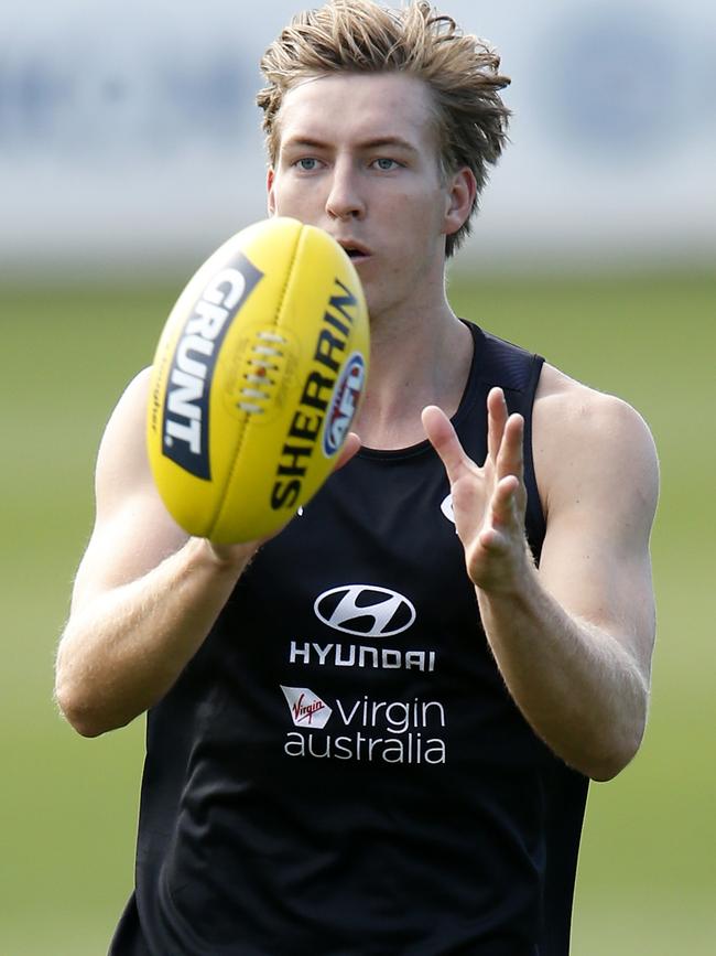 Will Setterfield has hit the ground running at the beginning of Carlton’s pre-season. Picture:" Getty Images