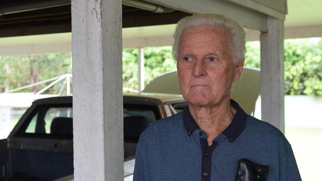 Neil Flynn, 83, experienced the 1954 Lismore floods when he was a teenager Picture: Nicholas Rupolo.