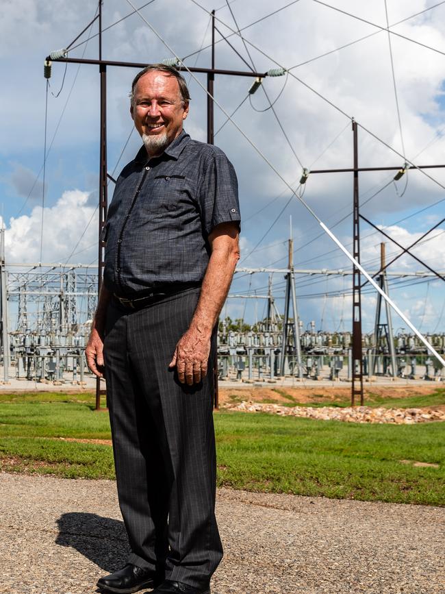 Northern Territory government renewables tsar Alan Langworthy, pictured in Darwin.