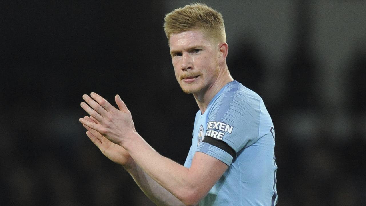 Manchester City's Kevin De Bruyne.