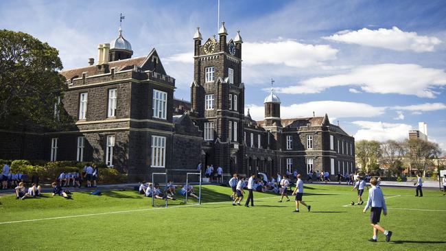 A Melbourne Grammar student who transitioned continued her education at the elite school.