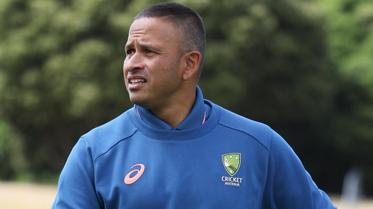 Usman Khawaja labelled Mr Dutton’s remarks an “absolute disgrace”. Picture: Hagen Hopkins/Getty Images