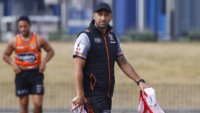 Benji Marshall will take over as Wests Tigers coach a year early. Picture: Richard Dobson