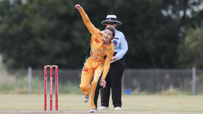 Stephanie Scouller was on fire with the ball for North Coastal. Picture: Sue Graham