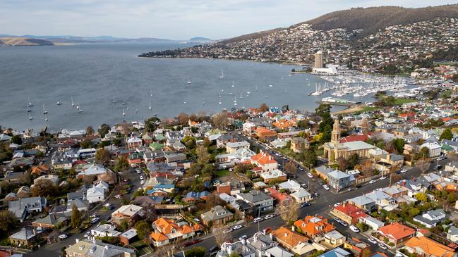 Hobart’s median home price is a little lower this year than in 2023, and young buyers have returned to the market. Picture: Supplied